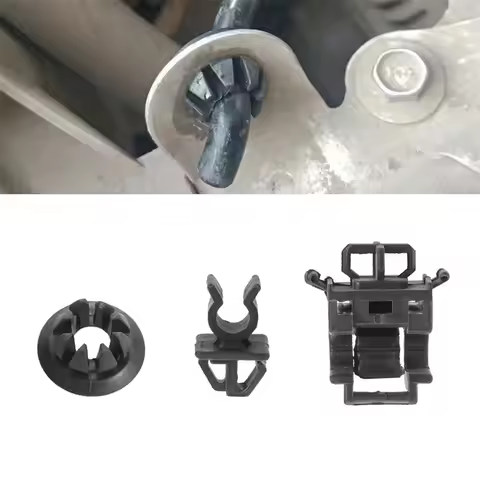 3PCS/set Hood Rod Holder Opener Stay Grommet Clips 90601-S84-A01 / 90602-S84-A01 For Honda Accord Od