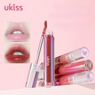UKISS Lip Glaze 唇蜜透明唇釉水光滋润 Moisturizing Glass Lip Lipstick Mirror Lip Gloss