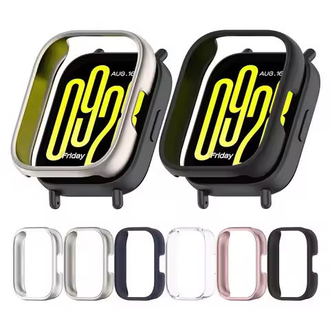 Case For Xiaomi Redmi Watch 5 Active accessories Screen Protector PC Hollow Bumper Protective Cover 