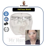 Adult Matte Face Shield Full Face Mask Anti-Fog Safety Face Shield Adult &amp; Kid face shiled matte 防疫磨砂面罩