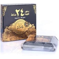 40g Bukhoor Oud 24 Hours Gaharu Arabian Incense Agarwood Bakhoor 24hrs Oudh mood 沉香