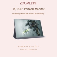 Zoomed_in Portable Monitor for Laptop 15.6/16 inch 2.5K 144Hz/165Hz Touch External Gaming Display fo