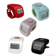 Bang 1Pc Convenient Counter Digital LCD  Tally Counter 6 Channel Counting 6 Digit Beads Prayer Count