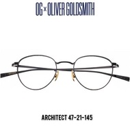 Og x oliver goldsmith architect titanium asses 鈦金屬眼鏡