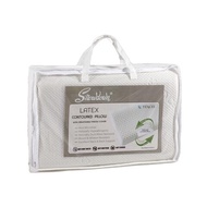 SNOWDOWN Tencel Latex Contoured Pillow