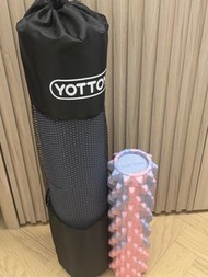 YOTTOY 瑜伽柱及瑜伽墊套裝