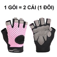 Găng Tay Tập Gym AOLIKES  Lót Lòng Bàn Tay  Thoáng Khí - AL 113