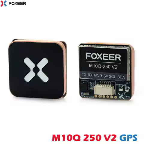 Foxeer M10Q 250 V2 GPS U-Blox M10050 IST8310 Compass Dual Protocol 2D ACC 1.5m Precise Positioning
