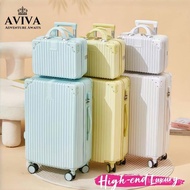 AVIVA Bagasi Travel Bag Bawaan Tangan 20/24/28 Roda Serbaguna Kunci Kombinasi Kunci Kapasiti Besar