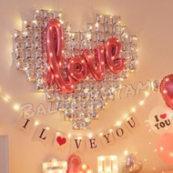 LOVE JUMBO Foil Balloon 119x137cm