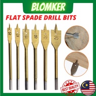 6pcs/set 10-25mm HSS Woodworking Tool Spade Drill Bits Hardwood Wooden Flat Shovel Drill Bit Carpent