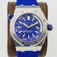 1: 1 Original Standard Royal Oak Automatic Mechanical Men's Watch Waterproof Luminous Rubber Men's W