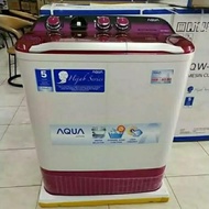 [Khusus Bogor] Mesin Cuci 2 Tabung Aqua By Sanyo 7kg