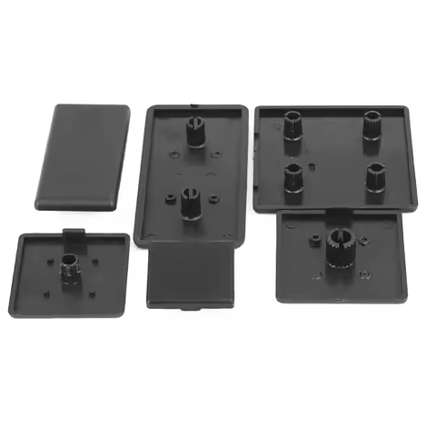 5/10/20/50PCS Black Plastic End Cap Cover Plate Endcap for 2020 2040 3030 3060 3030R 4040 4080 4040R