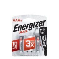 ENERGIZER MAX AAA (8 PCS) E92BP8