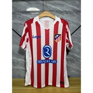 Atletico Madrid 2025/26 Player Issue Men's Home Shor Sleeves Football Jersey T-shirt With #19 J. ALV