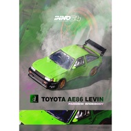 INNO MODELS INNO64 1/64 IN64-AE86PL-GRN TOYOTA AE86 LEVIN PANDEM ROCKET BUNNY GREEN