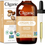 Cliganic Organic Argan Oil, 4 fl oz (120 ml)