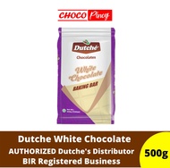 Choco Pinoy Dutche White Chocolate Bar 500g White Chocolates Block