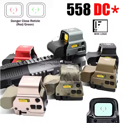 EOT**H 558 DC* Red Dot Sight Tactical Hunting Holographic Sight G33/G43/G45 3X 5X Magnifier Fit 20mm