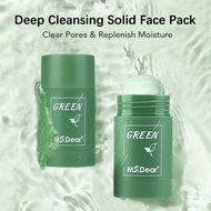 Green Tea Clean Face Mask Stick Oil Control Shrink Pores Dirt Removal