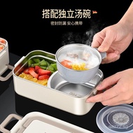 Layered Fast Food Box Lunch Box Japanese Lunch Box Microwave Oven Heating Thermal Lunch Box Large Ca