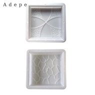 [Adepe] Concrete Form   Block Cement Block  Tool Decorative Brick Maker Uniquely Designed PP  Suitab