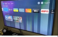 Sony 85寸KD-84X9000 LCD 電視 零件機因為受潮而有屏幕虛線沒有音響