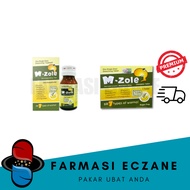 M-ZOLE UBAT CACING SUSPENSION 10ML DAN CHEWABLE  1 TABLET (PERISA PISANG)