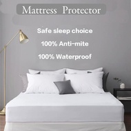 100%Waterproof Mattress Protector/Mattress Topper Bed /Waterproof pillowcase zipper/Waterproof Bolster