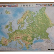 European Map Medium Frame