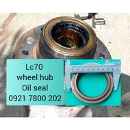lc70, 1pc, wheel hub oil seal, lj78, Kzj78, land cruiser, 70 series