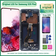 Original G986B LCD Display With Frame For Samsung Galaxy S20 Plus 5G