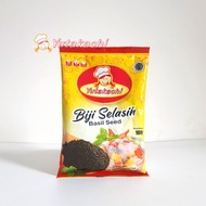 Yutakachi Brand Basil Seeds 100gr Telasih Basil Seed Mixed Various Drink Creations Mixed Ice Fruit S