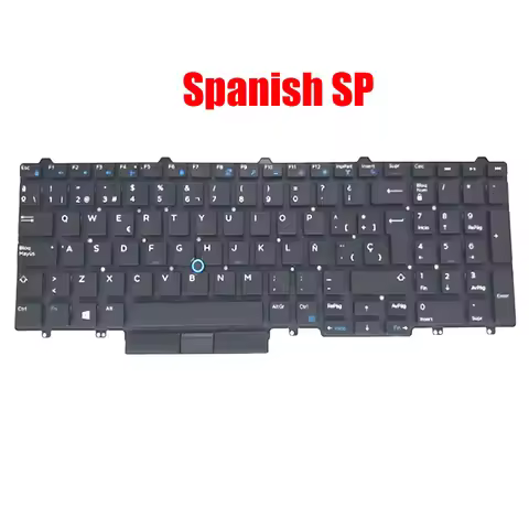 SP CZ NE Keyboard For DELL For Latitude 5580 5590 5591 E5550 5550 E5570 For Precision 3510 3520 3530