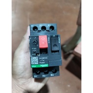 CB overload protection for Schneider GV2ME16C motor, load current 9A-14A, capacity 5.5kw