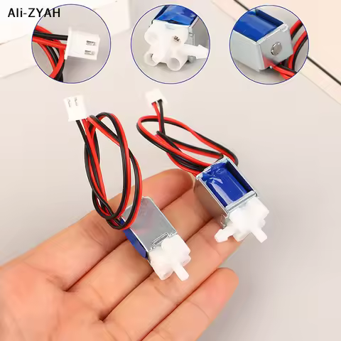 Micro Mini Solenoid Valve Normally Closed DC 3.7V 6V 12V Electric Control Water Valve Exhaust Valve 