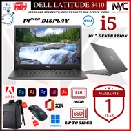 Laptop Murah Dell HP Lenovo 16GB RAM 512GB SSD i3 i5 7th 8th 10th Gen Windows 11 1 Year Warranty