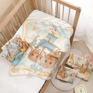 Muslin Cloth Multipurpose Swaddle Mat Organic Cotton Muslin Swaddle