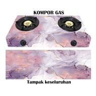 Marble Pattern 2-Burner Stove Sicker
