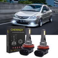 1 Pair H11 H9 H10 LED Fog Light Bulbs white 6000K For HONDA CITY 2006 2007 2008 GD6 GD8 beam accesso