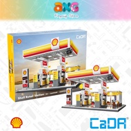 CaDA Shell Retail Station Brick Building Mechanical Master DIY Blocks Toy Set C66026W