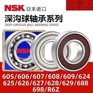 NSK Japan Imported Miniature Small Bearing 606 607 608ZZ 624 625 626 627 628 629 698Z