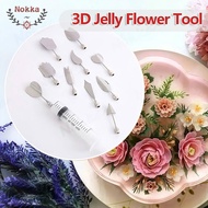 【SG】11pcs/Set 3D Jelly Tool Art Cake Tool Set DIY Jello Flower Cake Decorating Tools