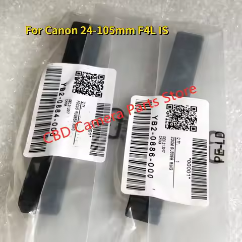 NEW EF 24-105 F4 Zoom Rubber Focus Rubber Grip Cover Ring YB2-0884 YB2-0886 For Canon 24-105mm F4L I