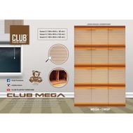 4-Tier Wardrobe Full-Fold Wardrobe / Jumbo Wardrobe