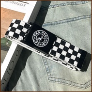 HT5 Street dance graffiti hip hop belt Fashion canvas belt Simpsons doodle Automatic buckle belt TH5