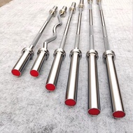 Olympic EZ Barbell Curl Bar Straight Bar 5cm 1.2m/ 1.5m/1.8m Barbell 杠铃 曲杆