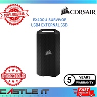 Corsair EX400U Survivor 4000MB/s USB4 Type-C External SSD (1TB / 2TB / 4TB)