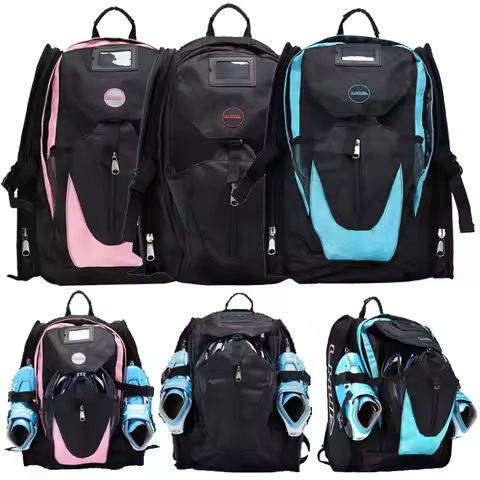 Professional Speed Skating Bag Adult Children Quad Roller Skates Inline Skates Ice Skates Carry Case